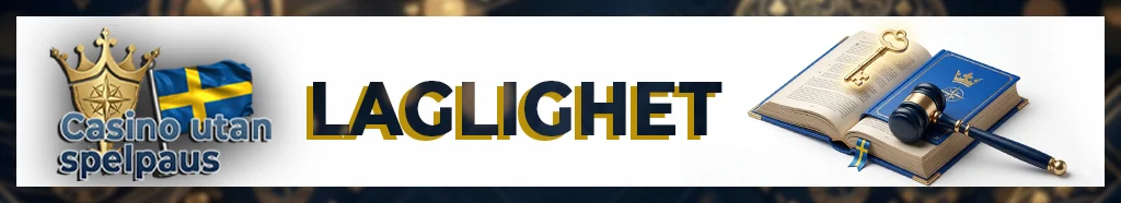 Information om lagligheten att spela på casinon utan svensk licens.